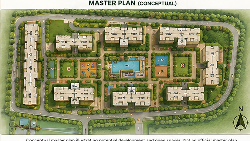 Embassy Space Sadahalli conceptual residential master plan study Embassy Space Sadahalli conceptual residential master plan study